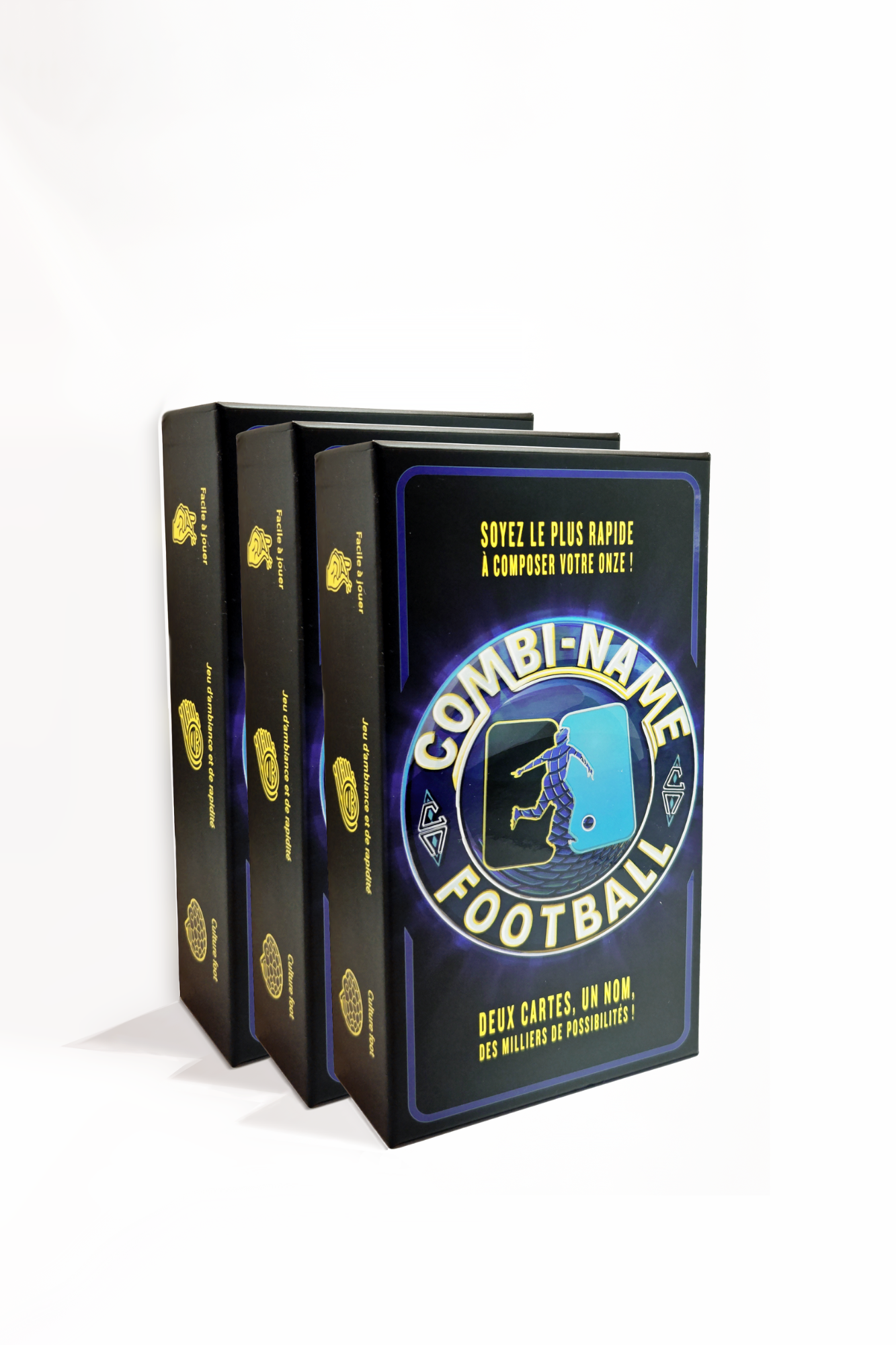 TROIS JEUX COMBI-NAME FOOTBALL